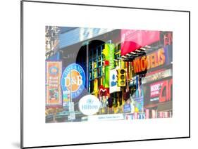 Love NY Series - Billboards in Times Square - Manhattan - New York - USA-Philippe Hugonnard-Mounted Art Print