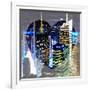 Love NY Series - Buildings of Times Square by Night - Manhattan - New York - USA-Philippe Hugonnard-Framed Photographic Print