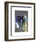 Love NY Series - Buildings of Times Square by Night - Manhattan - New York - USA-Philippe Hugonnard-Framed Art Print