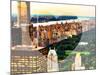 Love NY Series - Central Park at Sunset - Manhattan - New York - USA-Philippe Hugonnard-Mounted Photographic Print