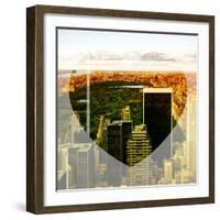 Love NY Series - Central Park at Sunset - Manhattan - New York - USA-Philippe Hugonnard-Framed Photographic Print