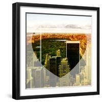 Love NY Series - Central Park at Sunset - Manhattan - New York - USA-Philippe Hugonnard-Framed Photographic Print