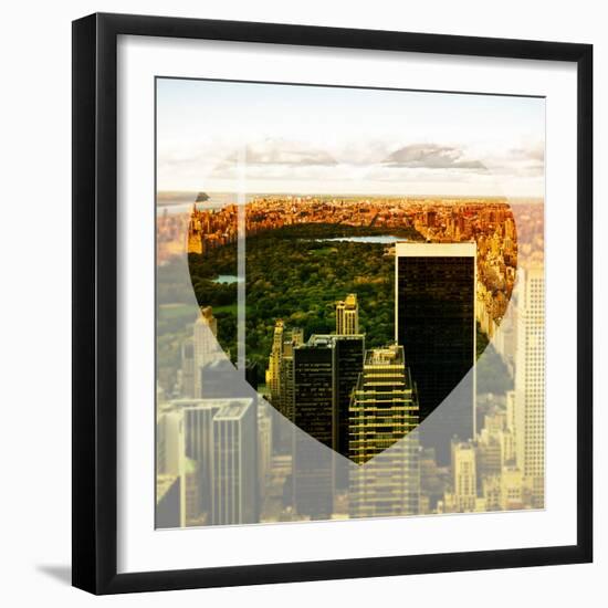 Love NY Series - Central Park at Sunset - Manhattan - New York - USA-Philippe Hugonnard-Framed Photographic Print