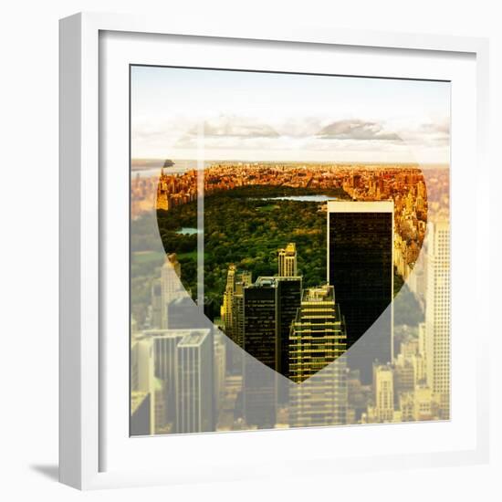 Love NY Series - Central Park at Sunset - Manhattan - New York - USA-Philippe Hugonnard-Framed Photographic Print