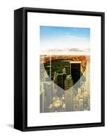 Love NY Series - Central Park at Sunset - Manhattan - New York - USA-Philippe Hugonnard-Framed Stretched Canvas