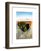 Love NY Series - Central Park at Sunset - Manhattan - New York - USA-Philippe Hugonnard-Framed Art Print