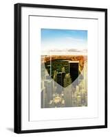 Love NY Series - Central Park at Sunset - Manhattan - New York - USA-Philippe Hugonnard-Framed Art Print