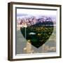 Love NY Series - Central Park - Manhattan - New York - USA - B&W Photography-Philippe Hugonnard-Framed Photographic Print