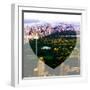 Love NY Series - Central Park - Manhattan - New York - USA - B&W Photography-Philippe Hugonnard-Framed Photographic Print