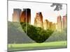 Love NY Series - Central Park - Manhattan - New York - USA-Philippe Hugonnard-Mounted Photographic Print