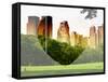 Love NY Series - Central Park - Manhattan - New York - USA-Philippe Hugonnard-Framed Stretched Canvas