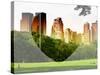 Love NY Series - Central Park - Manhattan - New York - USA-Philippe Hugonnard-Stretched Canvas