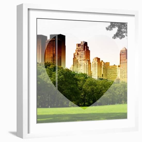 Love NY Series - Central Park - Manhattan - New York - USA-Philippe Hugonnard-Framed Photographic Print