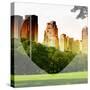 Love NY Series - Central Park - Manhattan - New York - USA-Philippe Hugonnard-Stretched Canvas