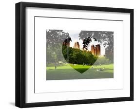 Love NY Series - Central Park - Manhattan - New York - USA-Philippe Hugonnard-Framed Art Print