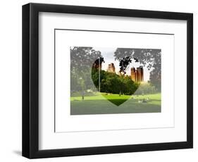 Love NY Series - Central Park - Manhattan - New York - USA-Philippe Hugonnard-Framed Art Print