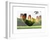 Love NY Series - Central Park - Manhattan - New York - USA-Philippe Hugonnard-Framed Art Print