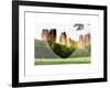 Love NY Series - Central Park - Manhattan - New York - USA-Philippe Hugonnard-Framed Art Print