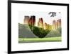 Love NY Series - Central Park - Manhattan - New York - USA-Philippe Hugonnard-Framed Art Print