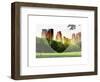 Love NY Series - Central Park - Manhattan - New York - USA-Philippe Hugonnard-Framed Art Print