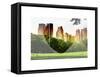 Love NY Series - Central Park - Manhattan - New York - USA-Philippe Hugonnard-Framed Stretched Canvas