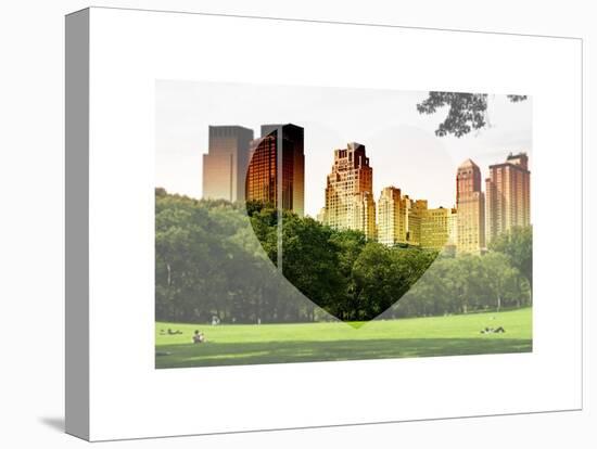 Love NY Series - Central Park - Manhattan - New York - USA-Philippe Hugonnard-Stretched Canvas