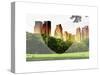 Love NY Series - Central Park - Manhattan - New York - USA-Philippe Hugonnard-Stretched Canvas