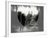 Love NY Series - Central Park Row Boat - Manhattan - New York - USA - B&W Photography-Philippe Hugonnard-Framed Photographic Print