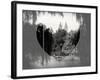 Love NY Series - Central Park Row Boat - Manhattan - New York - USA - B&W Photography-Philippe Hugonnard-Framed Photographic Print