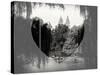 Love NY Series - Central Park Row Boat - Manhattan - New York - USA - B&W Photography-Philippe Hugonnard-Stretched Canvas