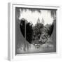 Love NY Series - Central Park Row Boat - Manhattan - New York - USA - B&W Photography-Philippe Hugonnard-Framed Photographic Print