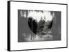 Love NY Series - Central Park Row Boat - Manhattan - New York - USA - B&W Photography-Philippe Hugonnard-Framed Stretched Canvas