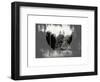 Love NY Series - Central Park Row Boat - Manhattan - New York - USA - B&W Photography-Philippe Hugonnard-Framed Art Print