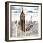 Love NY Series - Empire State Building and 1WTC - Manhattan - New York - USA-Philippe Hugonnard-Framed Photographic Print