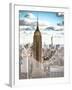 Love NY Series - Empire State Building and 1WTC - Manhattan - New York - USA-Philippe Hugonnard-Framed Photographic Print