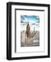 Love NY Series - Empire State Building and 1WTC - Manhattan - New York - USA-Philippe Hugonnard-Framed Art Print