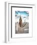 Love NY Series - Empire State Building and 1WTC - Manhattan - New York - USA-Philippe Hugonnard-Framed Art Print