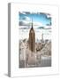 Love NY Series - Empire State Building and 1WTC - Manhattan - New York - USA-Philippe Hugonnard-Stretched Canvas