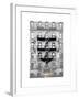 Love NY Series - Facade of Building New York - Manhattan - USA-Philippe Hugonnard-Framed Art Print