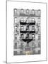 Love NY Series - Facade of Building New York - Manhattan - USA-Philippe Hugonnard-Mounted Art Print