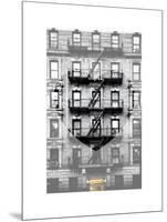 Love NY Series - Facade of Building New York - Manhattan - USA-Philippe Hugonnard-Mounted Art Print