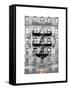 Love NY Series - Facade of Building New York - Manhattan - USA-Philippe Hugonnard-Framed Stretched Canvas