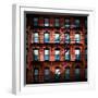 Love NY Series - Facade of Building with Fire Escape - USA-Philippe Hugonnard-Framed Photographic Print