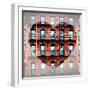 Love NY Series - Facade of Building with Fire Escape - USA-Philippe Hugonnard-Framed Photographic Print