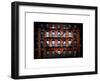 Love NY Series - Facade of Building with Fire Escape - USA-Philippe Hugonnard-Framed Art Print