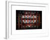 Love NY Series - Facade of Building with Fire Escape - USA-Philippe Hugonnard-Framed Art Print