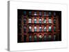 Love NY Series - Facade of Building with Fire Escape - USA-Philippe Hugonnard-Stretched Canvas