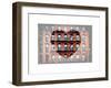 Love NY Series - Facade of Building with Fire Escape - USA-Philippe Hugonnard-Framed Art Print