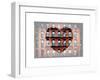 Love NY Series - Facade of Building with Fire Escape - USA-Philippe Hugonnard-Framed Art Print