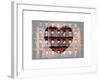 Love NY Series - Facade of Building with Fire Escape - USA-Philippe Hugonnard-Framed Art Print